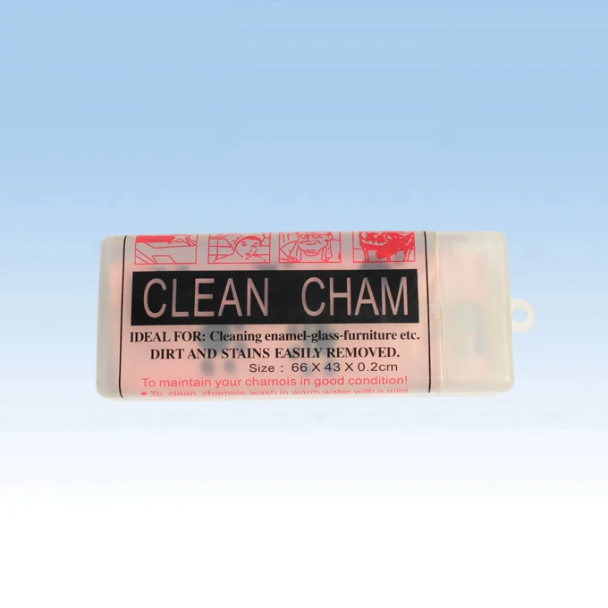 good quality pva synthetic cleaning chamois cloth with printed flower, PVA chamois