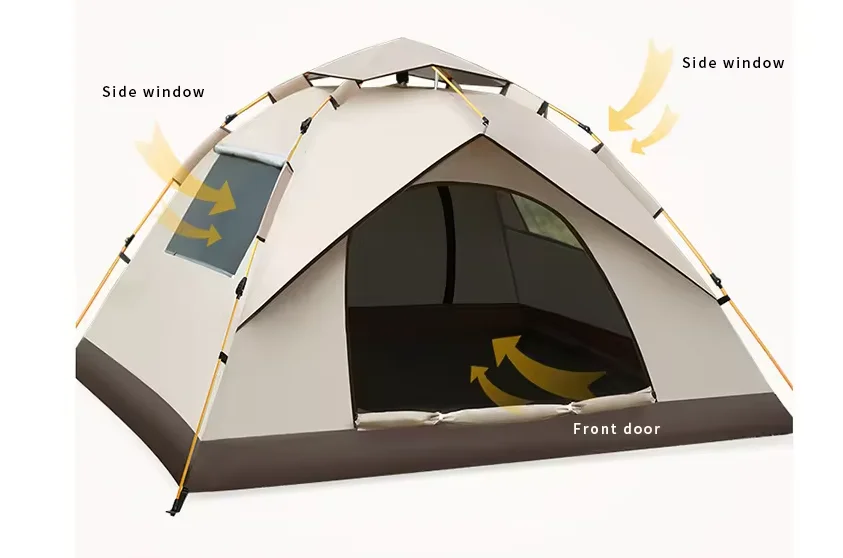 Outdoor Household Camping Tent Portable Ultra Light Folding Sun proof Insulation Opens Automatically