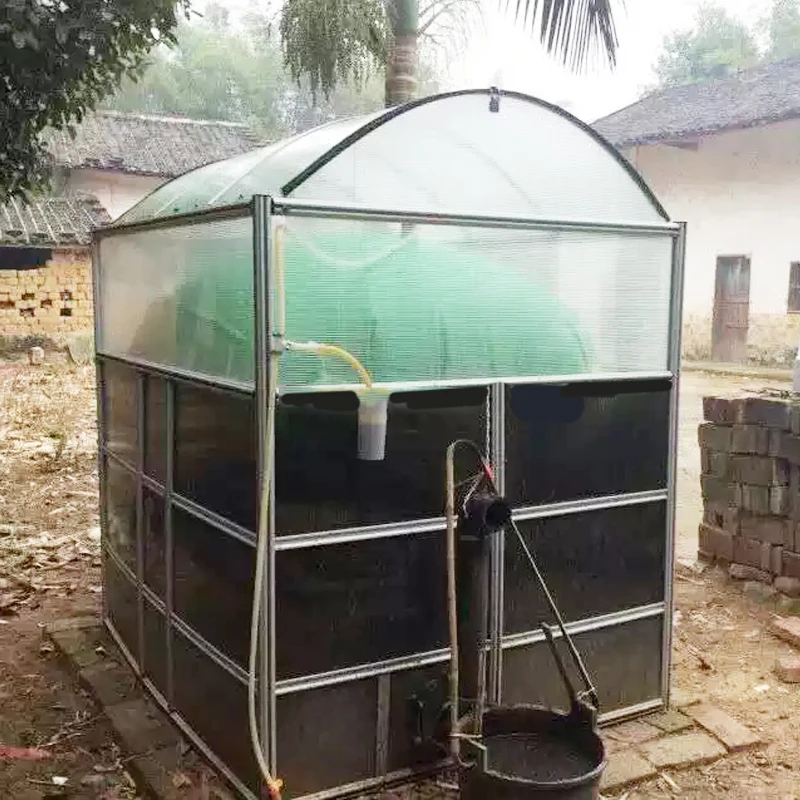 Комплект для сборки биогаза на заказ, интегрированная трубка, бытовой Мини Портативный интегрированный домашний биогазовый свитер