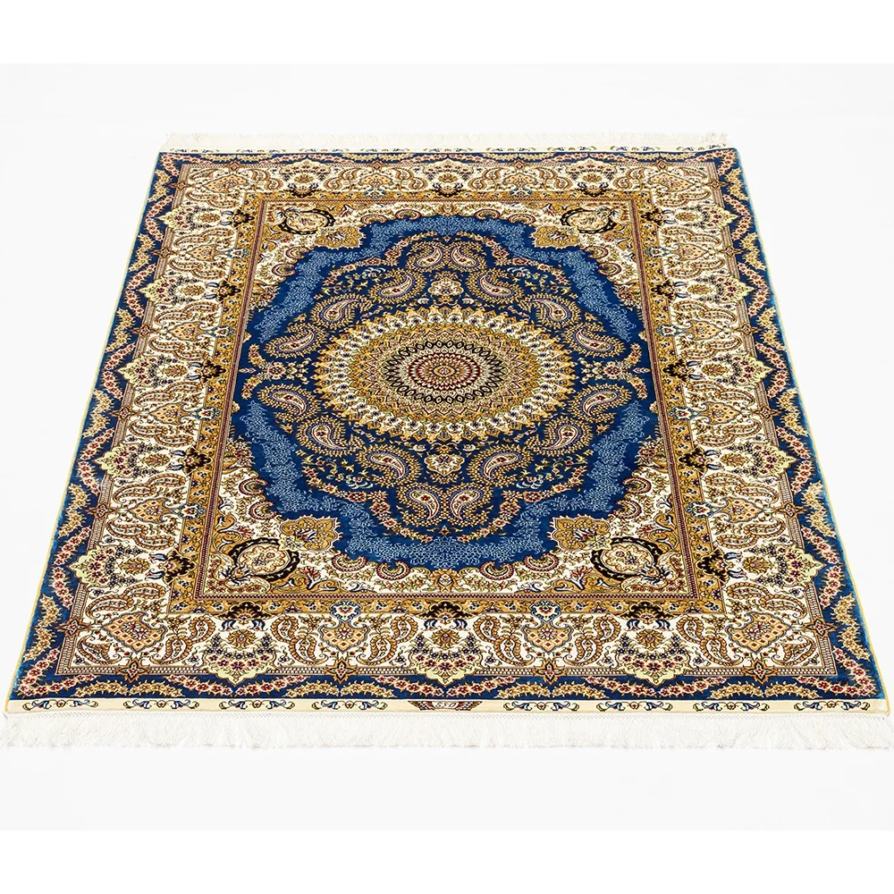 4X6ft Handmade chinese silk center carpets rug tapijten living room
