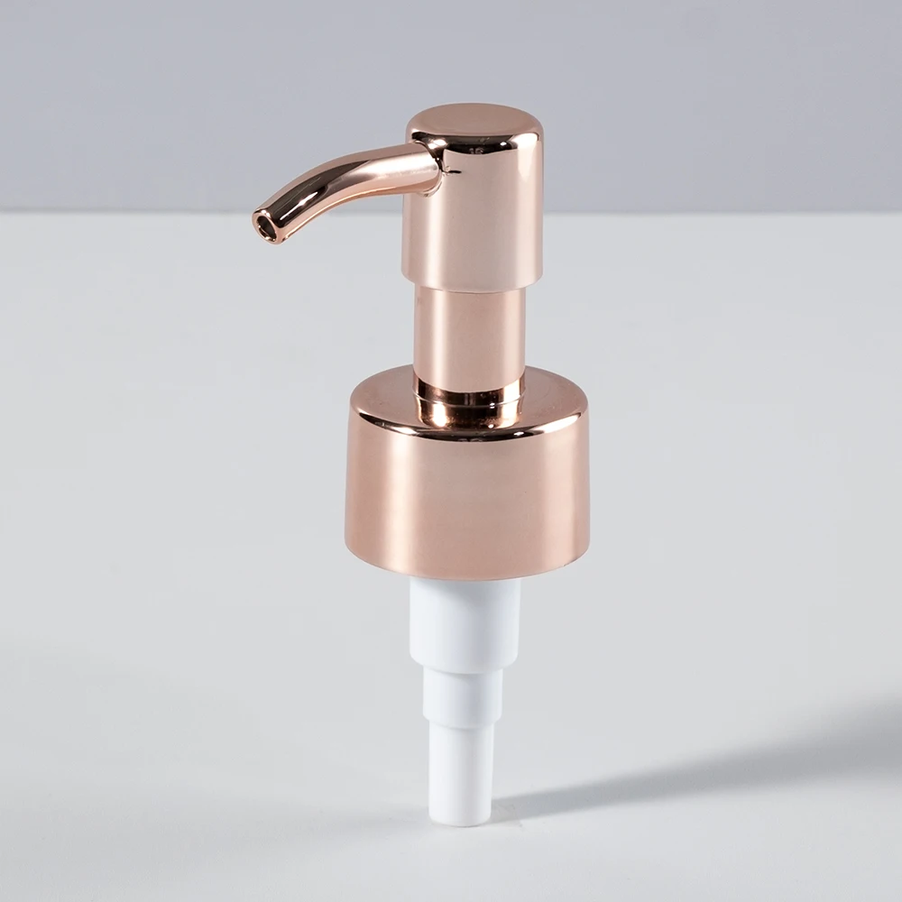 Factory New Custom Color OEM ODM 24/410 28/410 Metal Lotion Pump Head Cosmetics Packaging Bottle Liquid Soap Dispenser Pumps