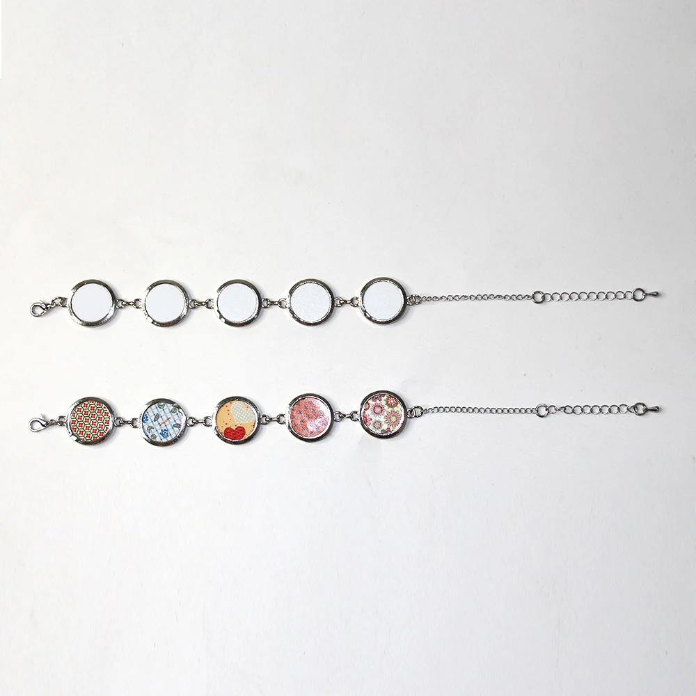Subbank Bracelet Sublimation Wholesale Sublimation Blank Zinc Alloy Personalized Pop Trending Bracelets