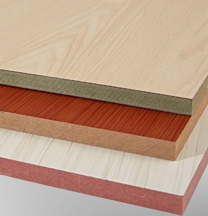 4x8 Melamine Laminated Mdf Board/Melamine MDF Board Price/High glossy melamine mdf