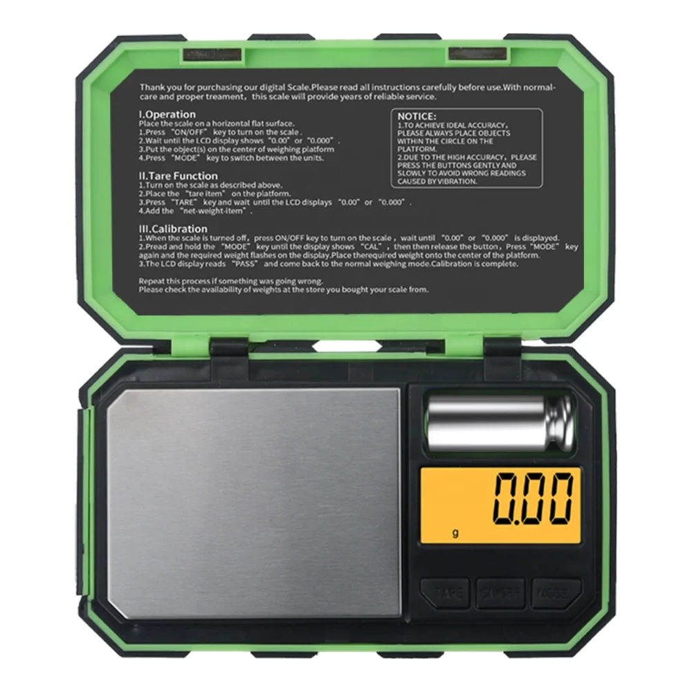 500g LCD Digital Pocket Scale Gram Balance Weight Scale Space Business Silver Gifts Jewelry Scale Gold 100g 200g 0 01g Rectangle