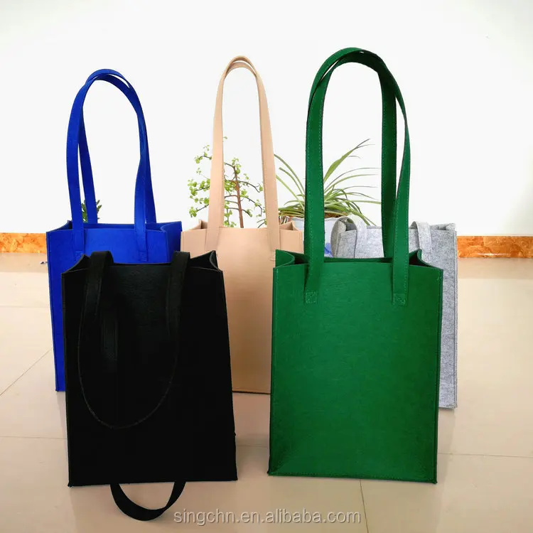 
customized multi-function Office felt hand bag 