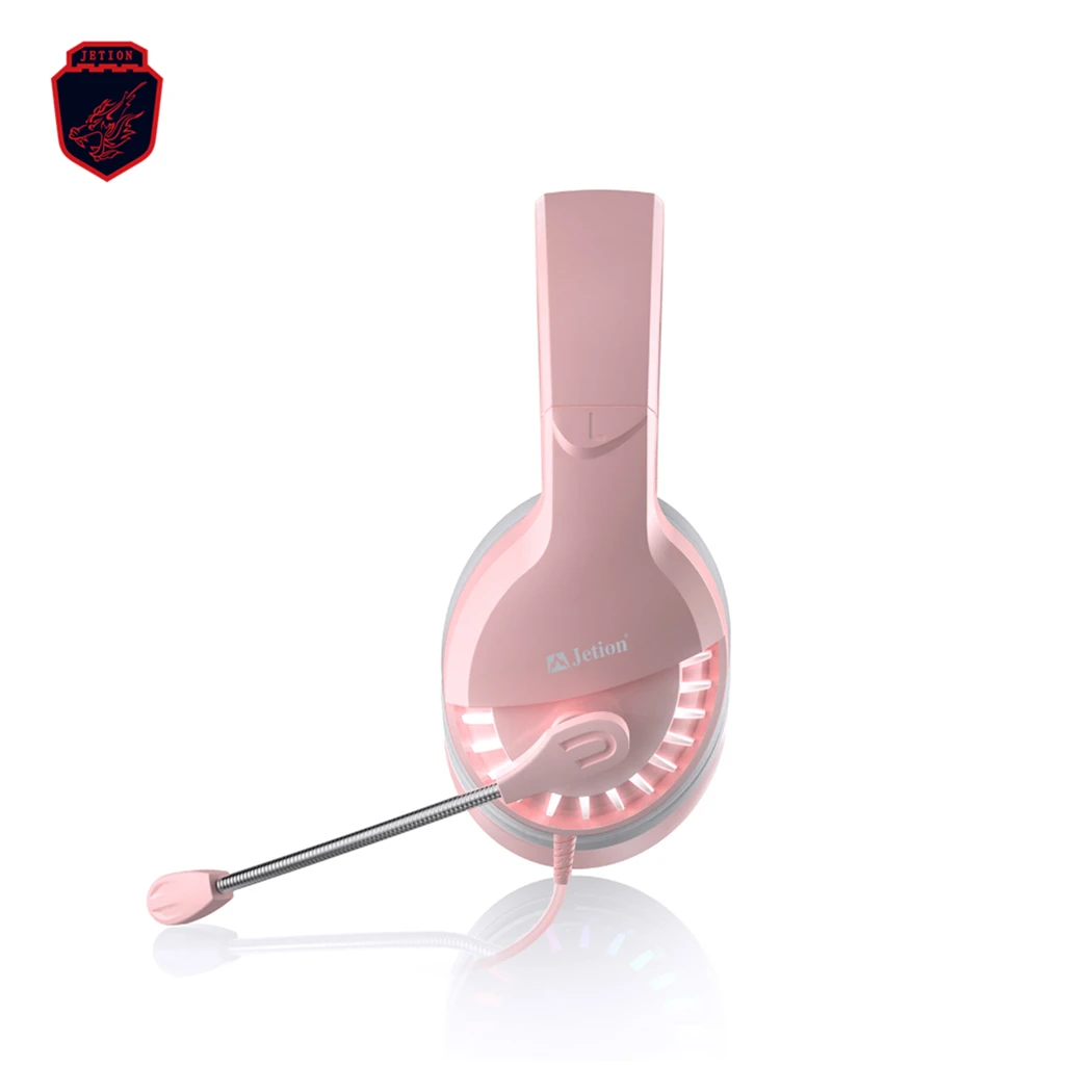 
HD voice Star awn colorful breathing lamp Thickened sponge head beam Wired Gaming Headphone for Professional Games/Players 