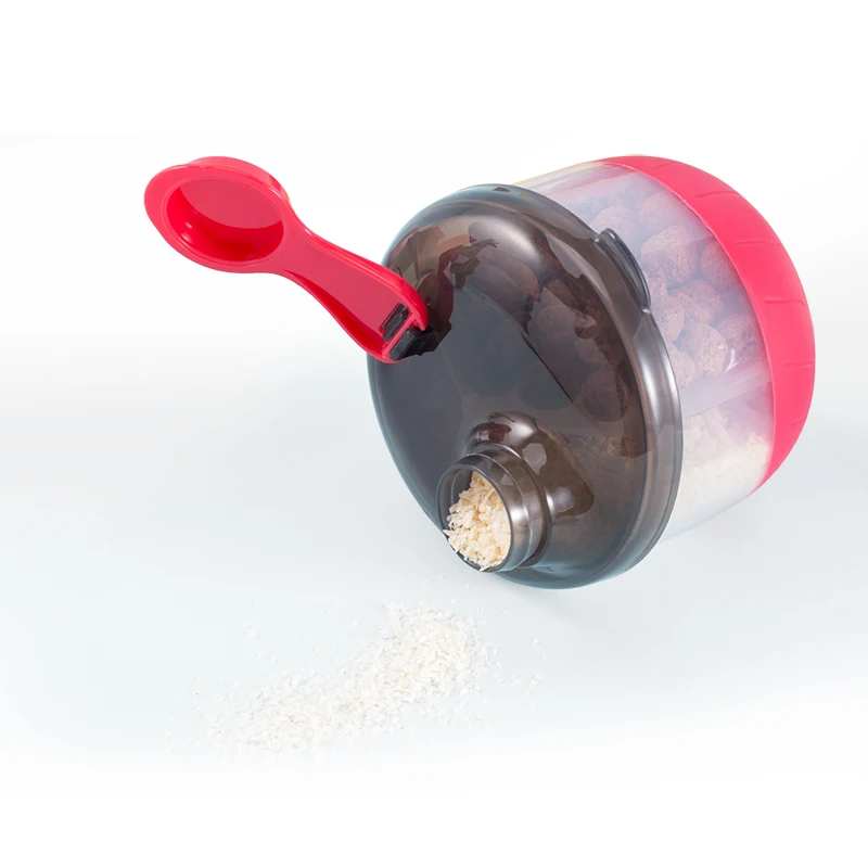 Small Baby Food Storage Formula Milk Powder Dispenser Box Plastic Milk Powder Storage Container BPA Free