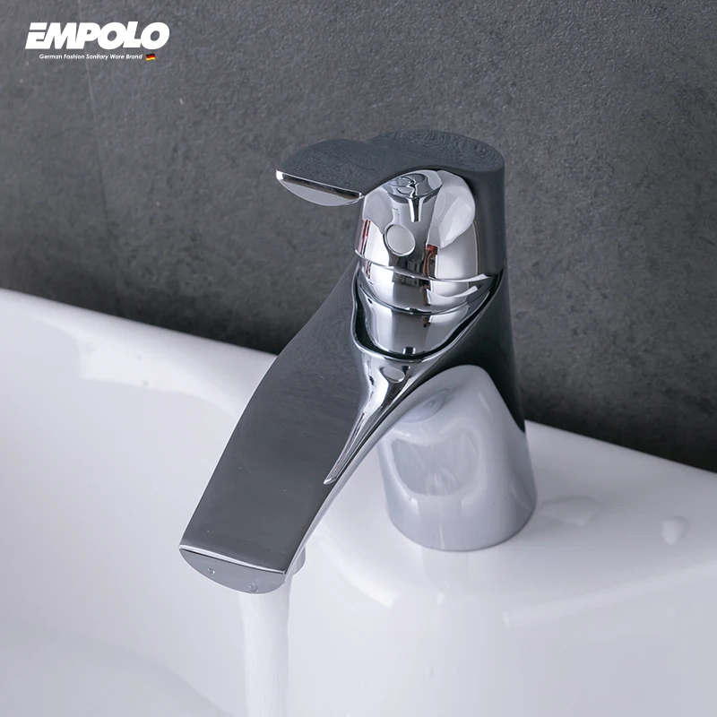 Quality Upc sanitary ware latest design faucet single cold high pressure brass water mixer tap bathroom sink faucet