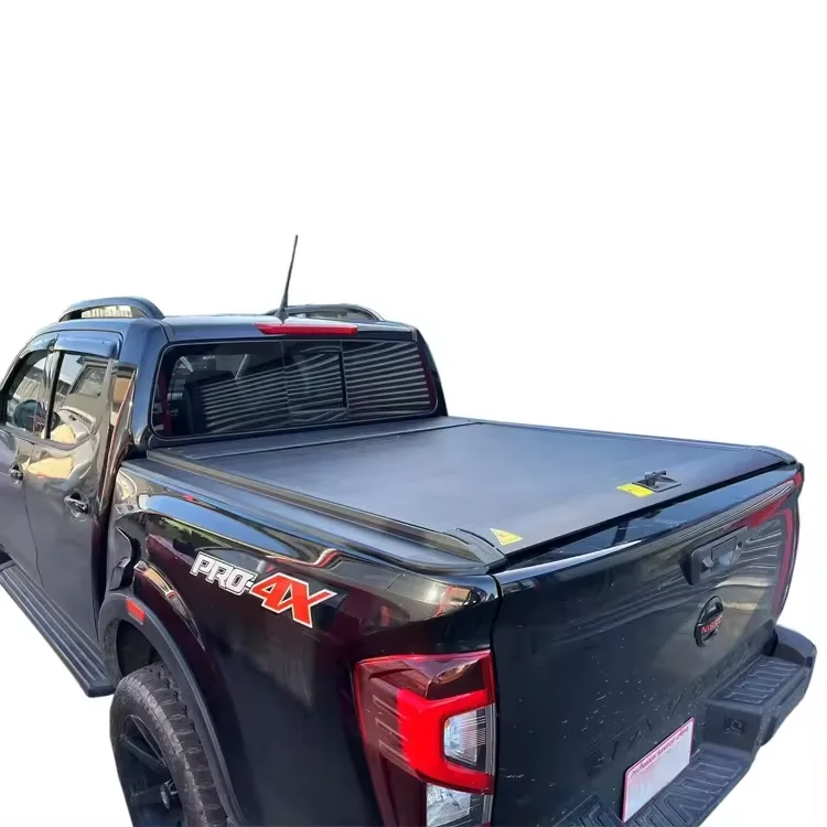 High Quality Hard Retractable Tonneau Cover Aluminium Roller Lid Shutter Pickup Truck Bed Cover For Nissan Navara