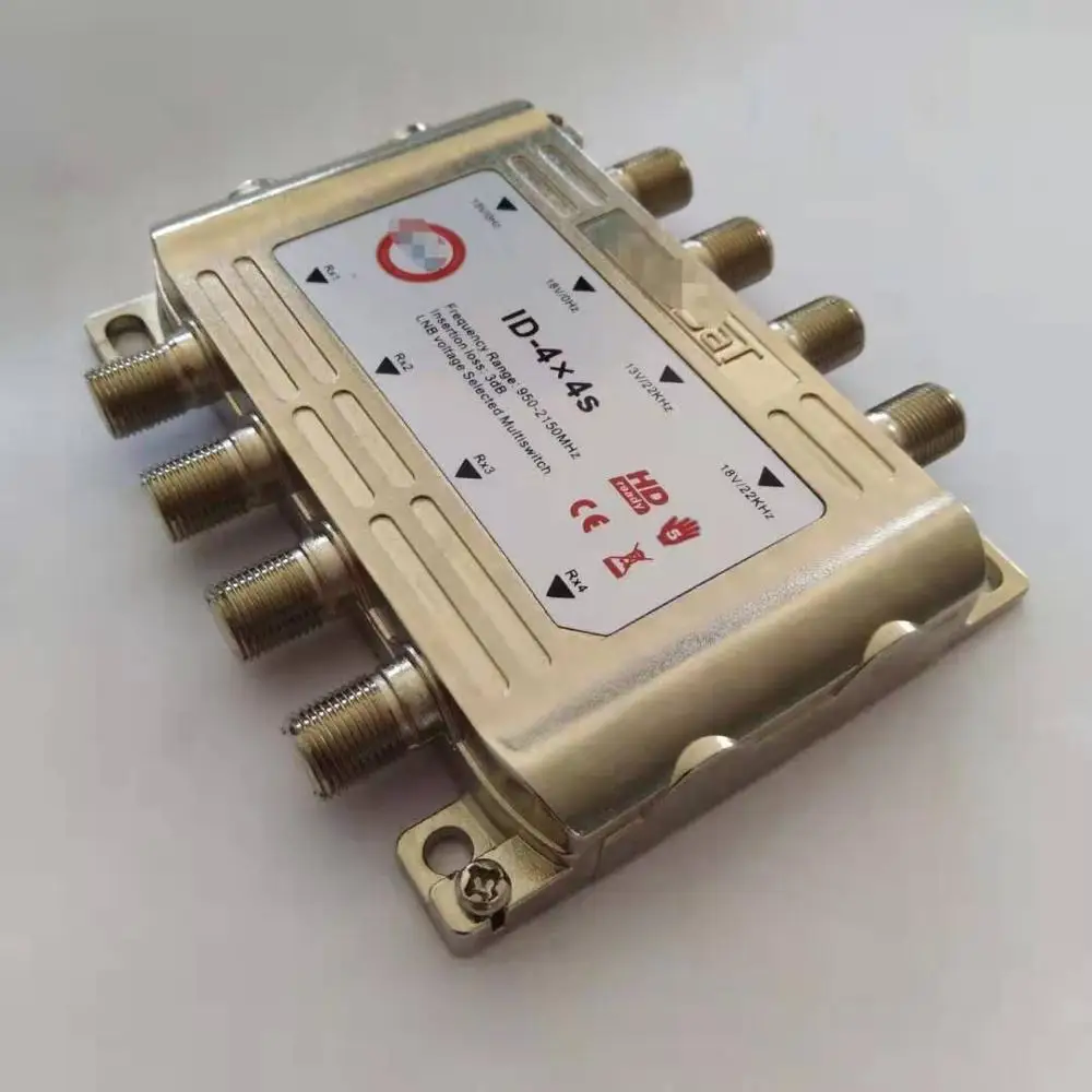 In stock Satellite Multiswitch hejia factory bulk sale Catv Multiswitch MS44 Satellite splitter