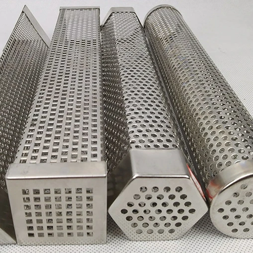 Сетка из нержавеющей стали, цилиндрический фильтр, пробивной фильтр, плетеная сетка, медная сетка