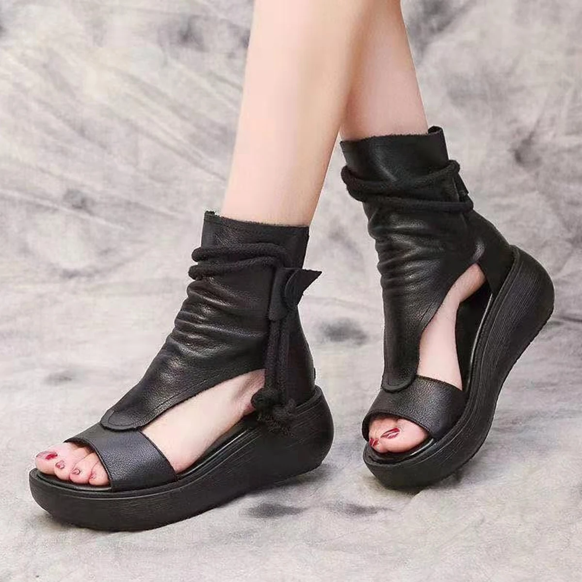 Hot Wholesale Wedge Shoes Lady Heel Jobs Dandals Women High Heels Sandals for Ladies New Style Sandal and Shoe for Women 2023