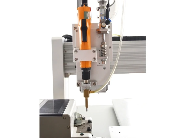 Electronic Single Bit Single Lock Plate Screw Fixing Tightening Machine with One Screw Dispenser