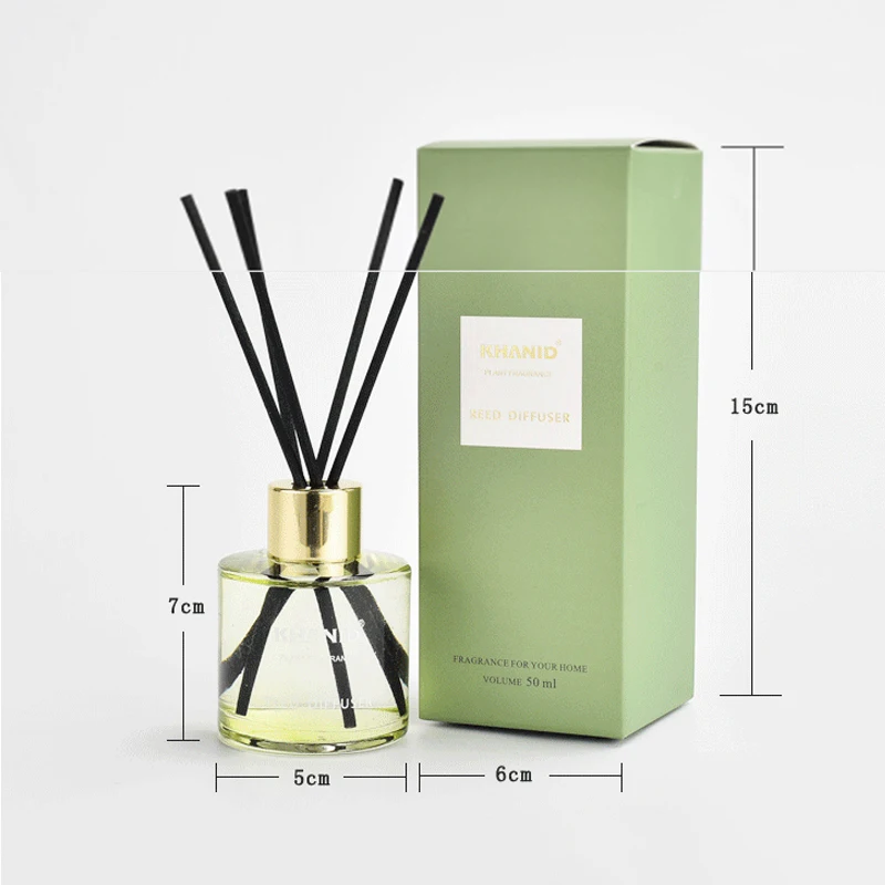 Manufacturer oem custom 50ml reed diffuser luxury hotel home fragrance aroma oil diffuser