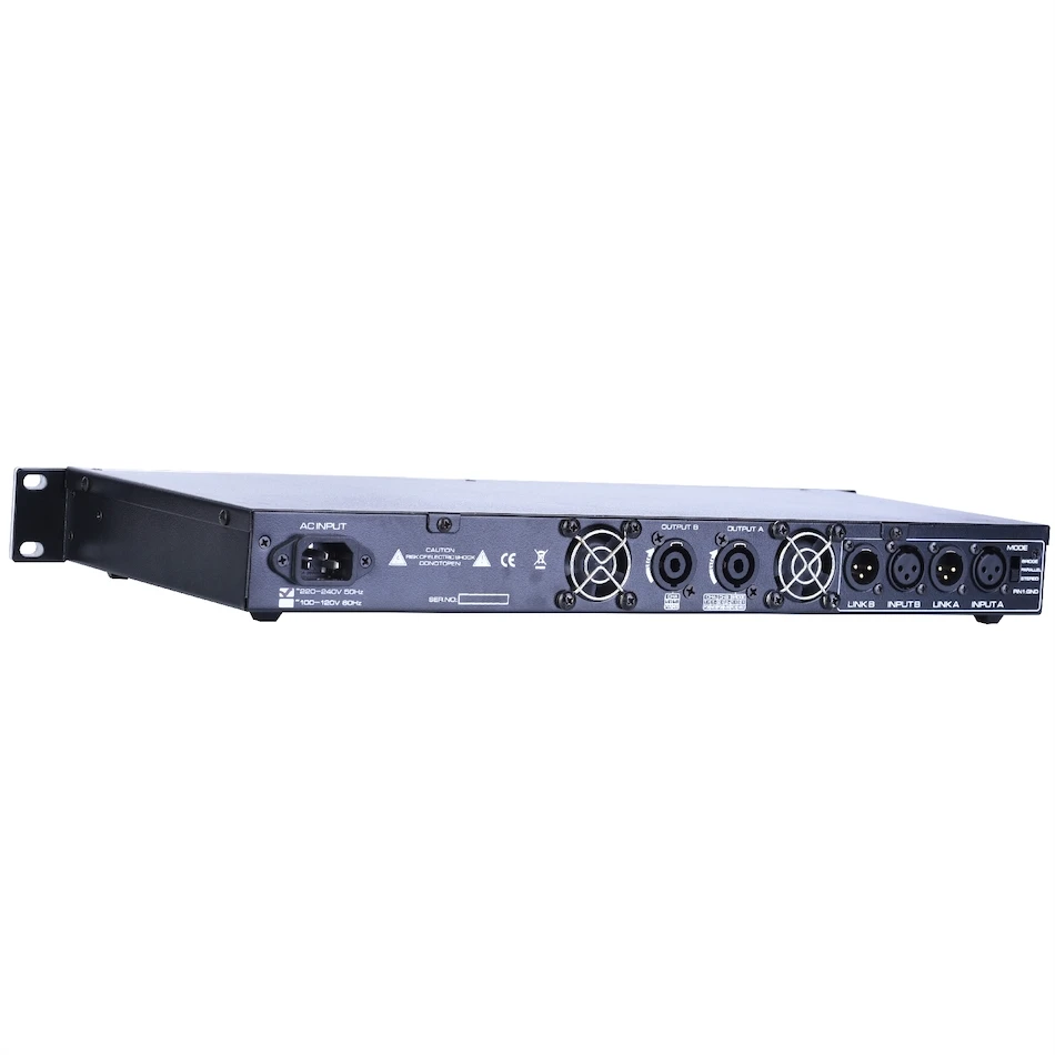 
2 Channel pa amplifier 500w audio amplifier digital amplifier 1u class d for party DJ Prokustk DS500 