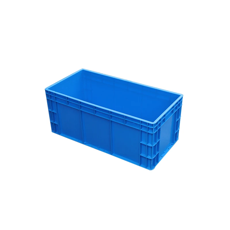 LK EU4833 Heavy-Duty Perforated PP Plastic Crate Solid Box Parts List Container Foldable Stackable and Collapsible Storage Unit