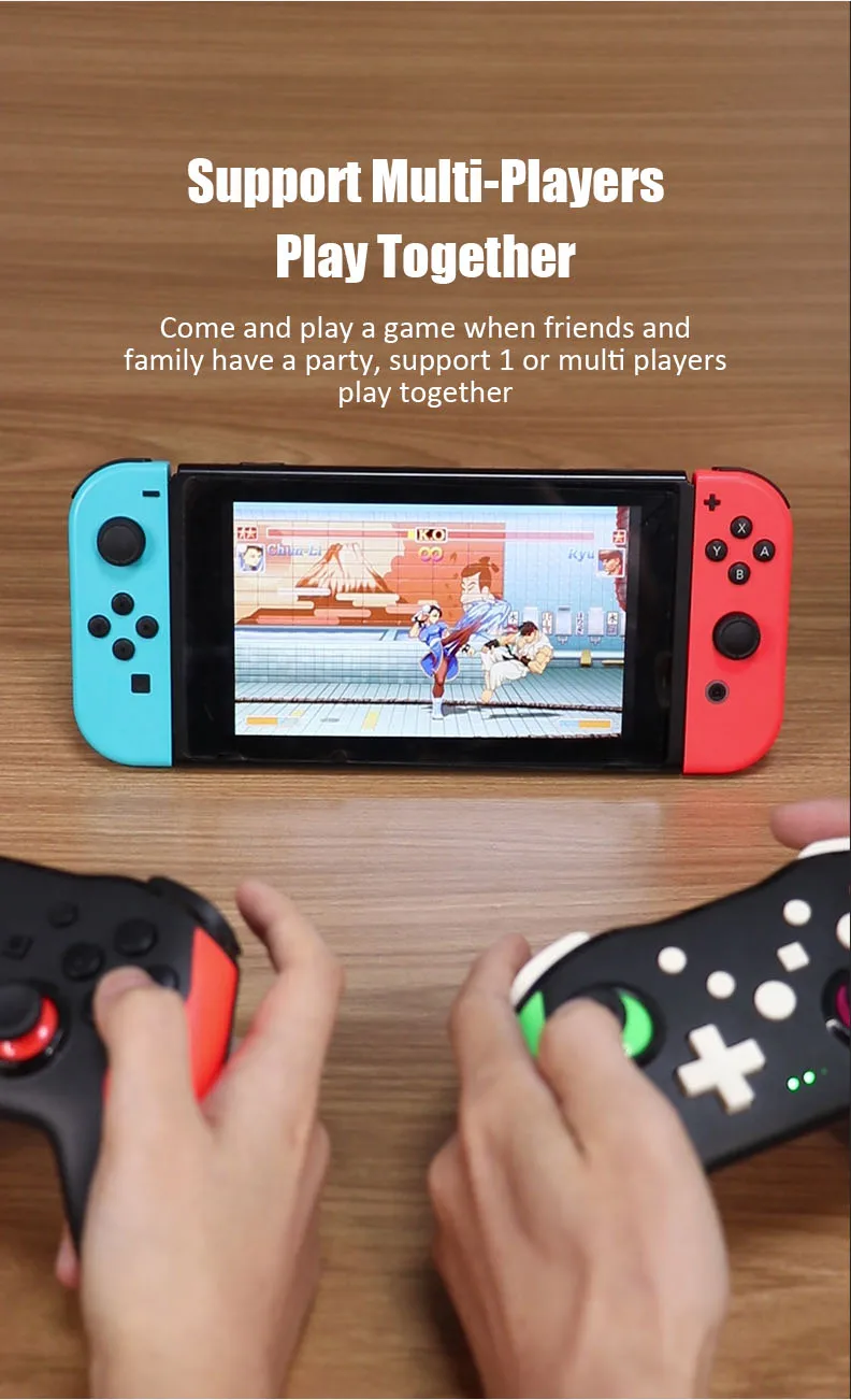 Game Joystick Gamepad For PS3 Switch Six-axis Gyroscope BT Joystick Game Controller For Nintendo Android TV