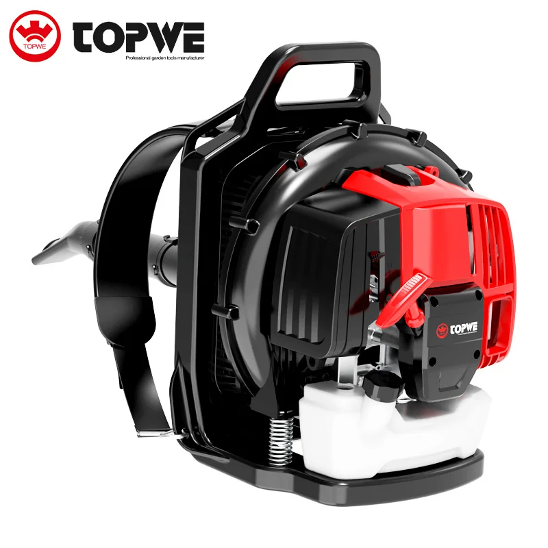 TOPWE Factory Supply Garden Tools Professional Vacuum Backpack Blower Gasoline Engine Leaf Blower