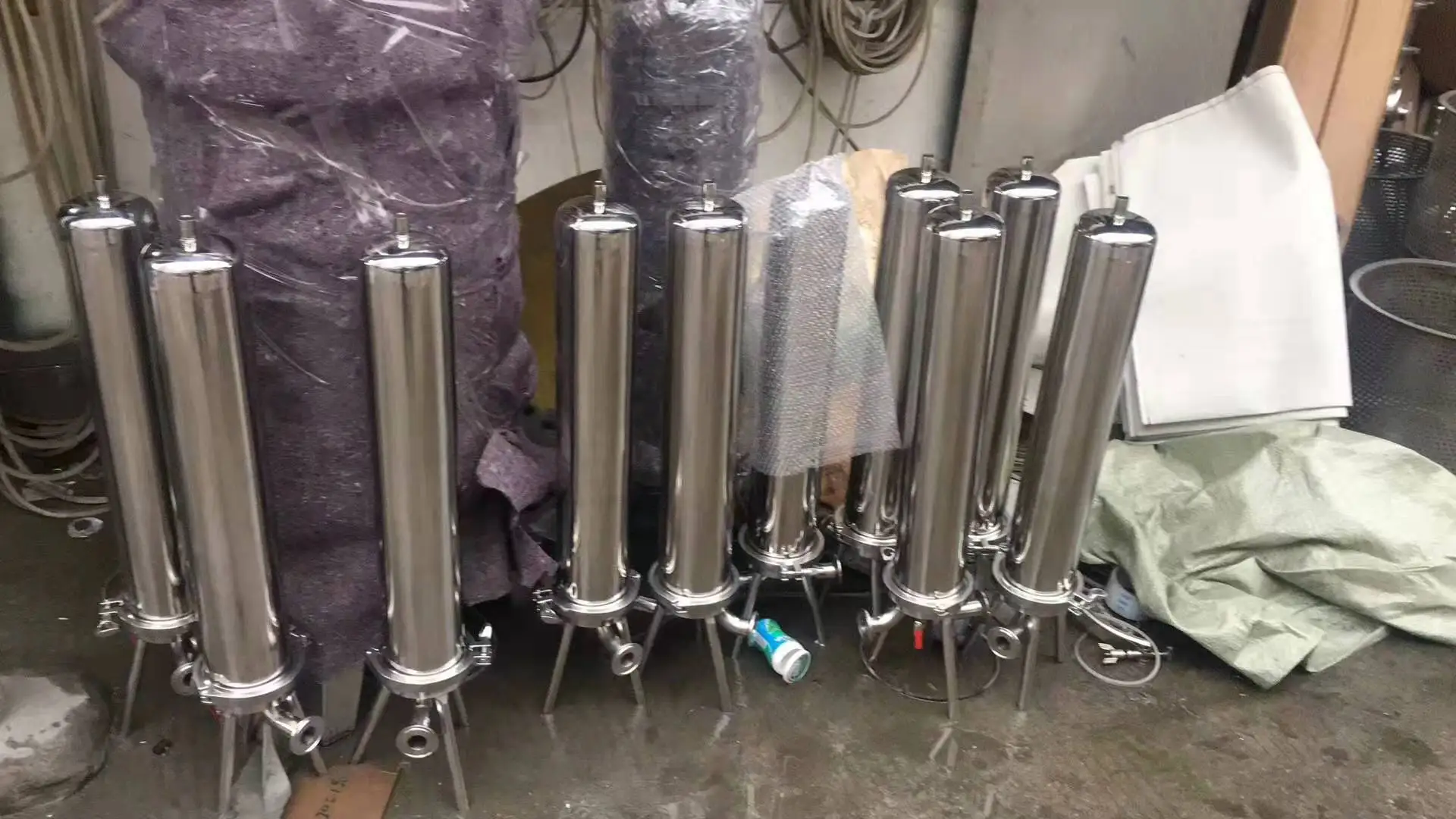 Stainless Steel Cartridge Filter Housing for Fine Filtration