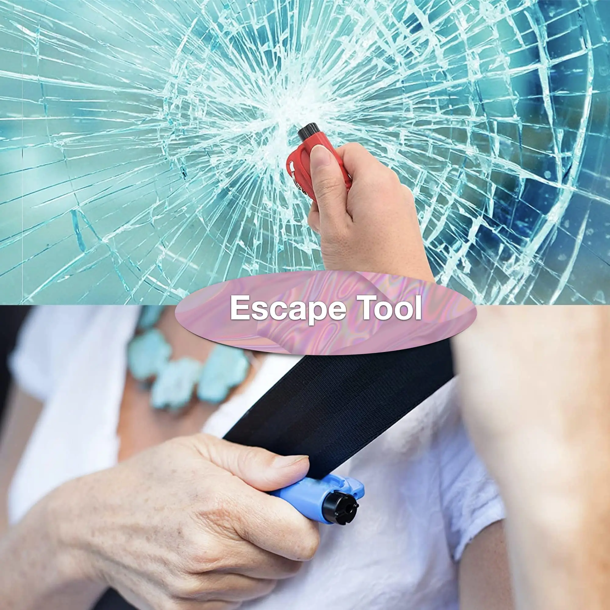 Ins Hot Sale Self defense Keychain Set for Girls with Personal Safety Alarm, Pom and Wristlet Keychain, Alarm with Flashlight