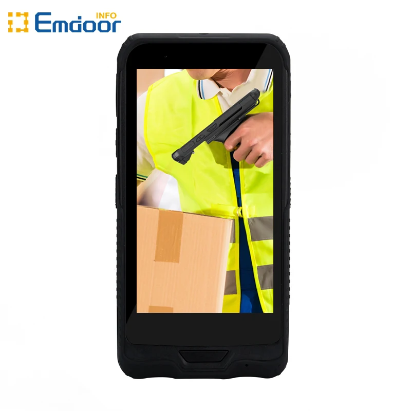 6 Inch IP65 Waterproof Rugged Handheld Terminal with 1D/2D Barcode Scanner for Warehouse