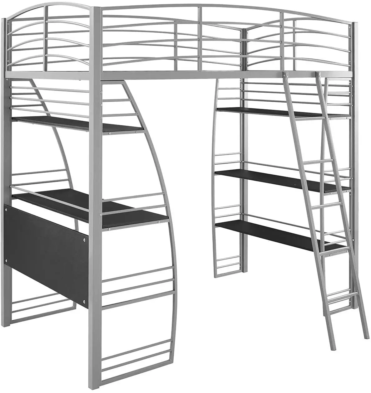 Wholesale Low Price Students Metal Table Bed Frame OF School Metal Loft Beds Furniture