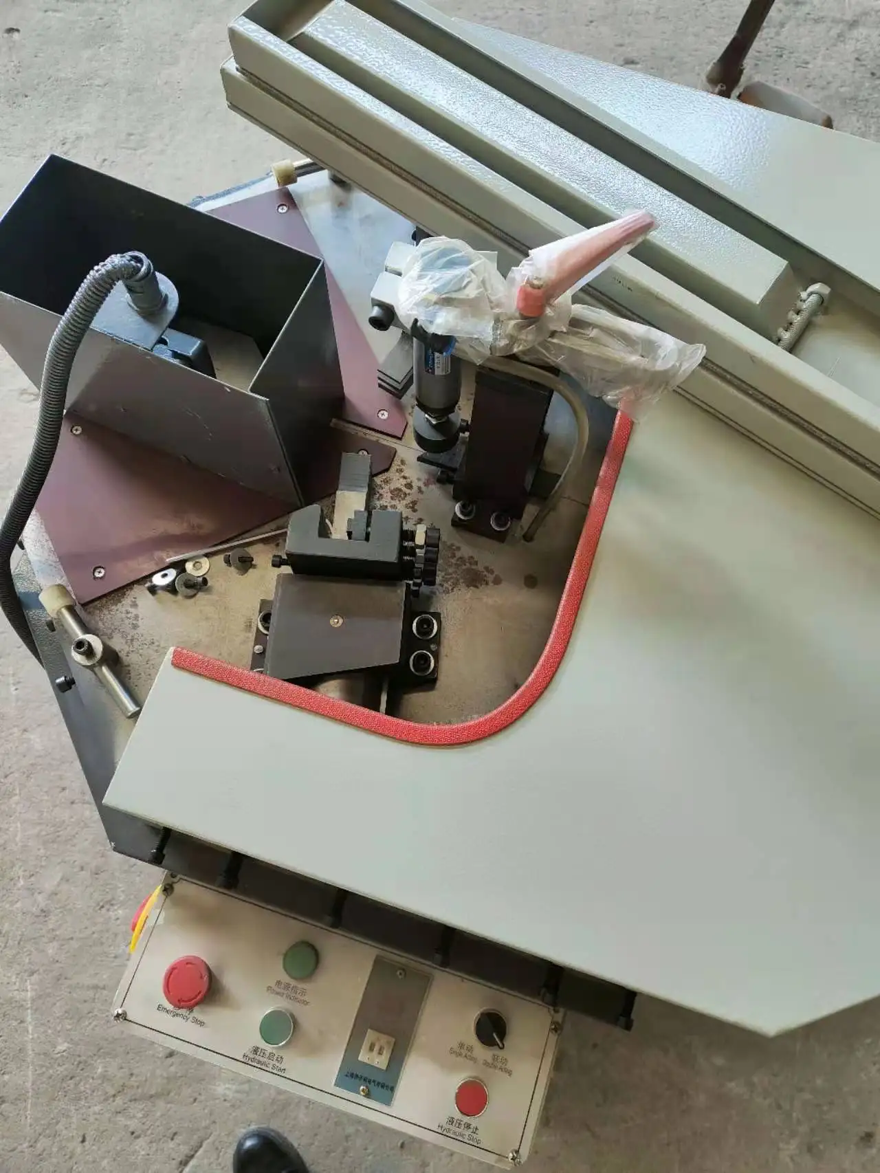 aluminum profile window making machine for aluminum profile corner crimping machine