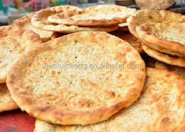 Commercial heavy duty automatic rotary roti and pita bread oven machine