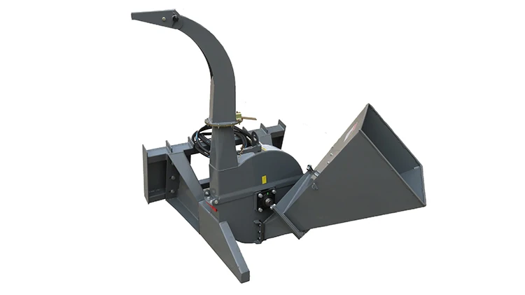 mini skid steer attachments  wood chipper