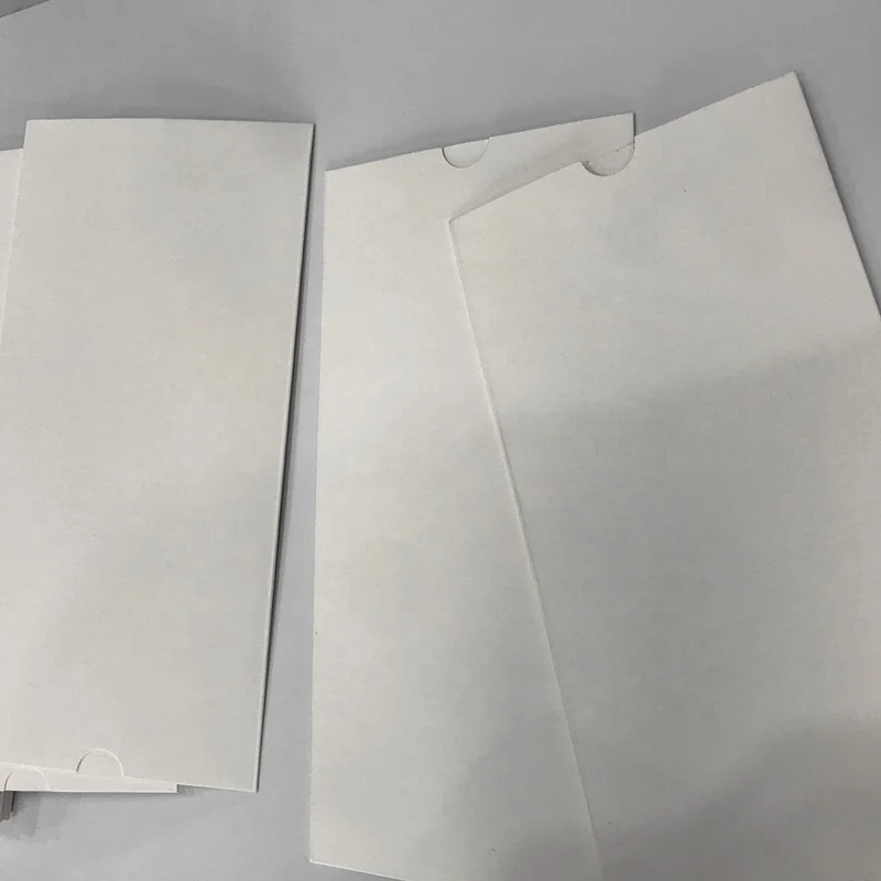 200gsm 250gsm Luxury white kraft paper sleeve envelope