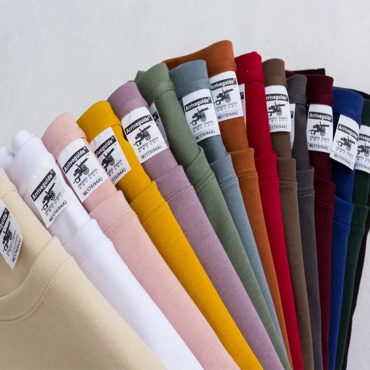 T Shirt Wholesale Custom  color and logo  Printing plain High Quality 100% cotton 210gsm 12 colors men women unisex T shirt