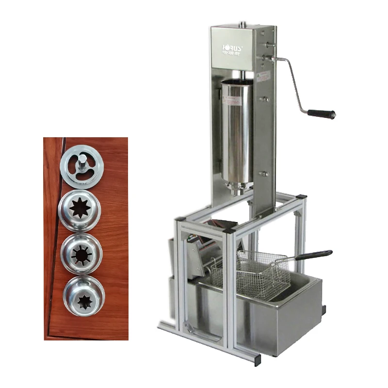 No MOQ Spanish snack machine hot selling churros making machine with factory price