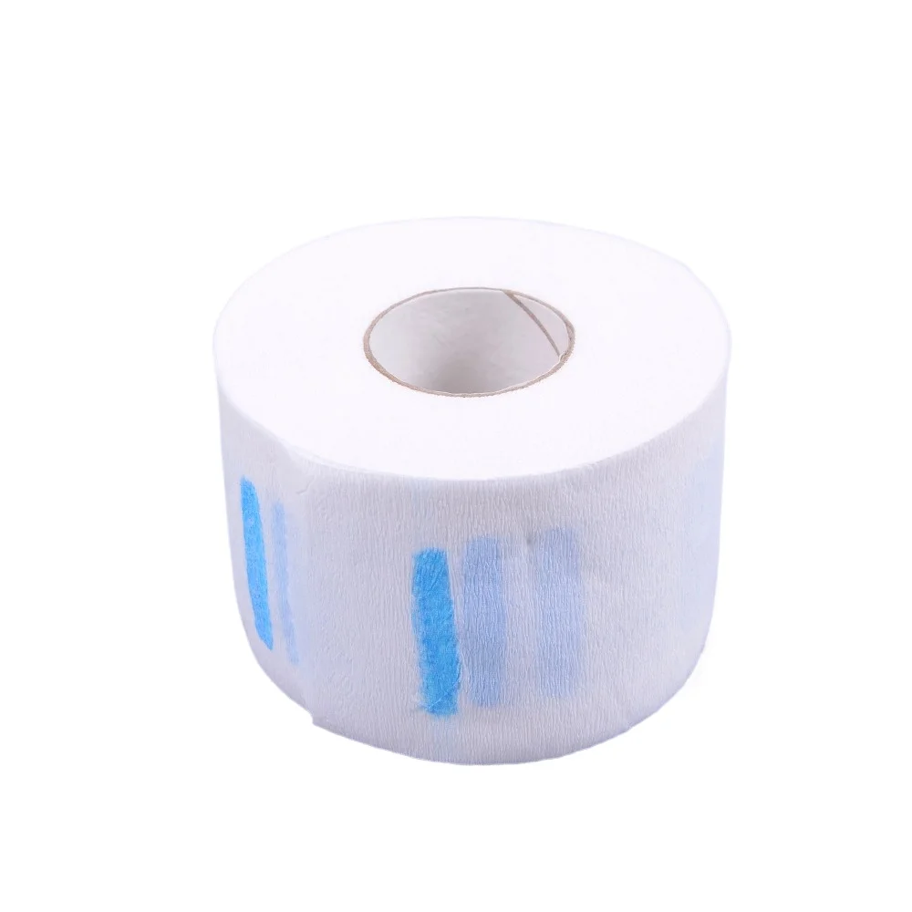 Neck Ruffle Roll Paper Disposable Muffler Paper Hair Cutting Accessory Collar Covering Hairdressing Tools Professional Salon Use