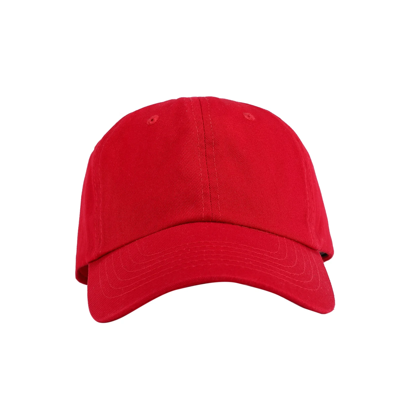 In Stock Red Fashion Wholesale Best Quality Sports Hats New Adult Size Custom Sports Cap For Sale
