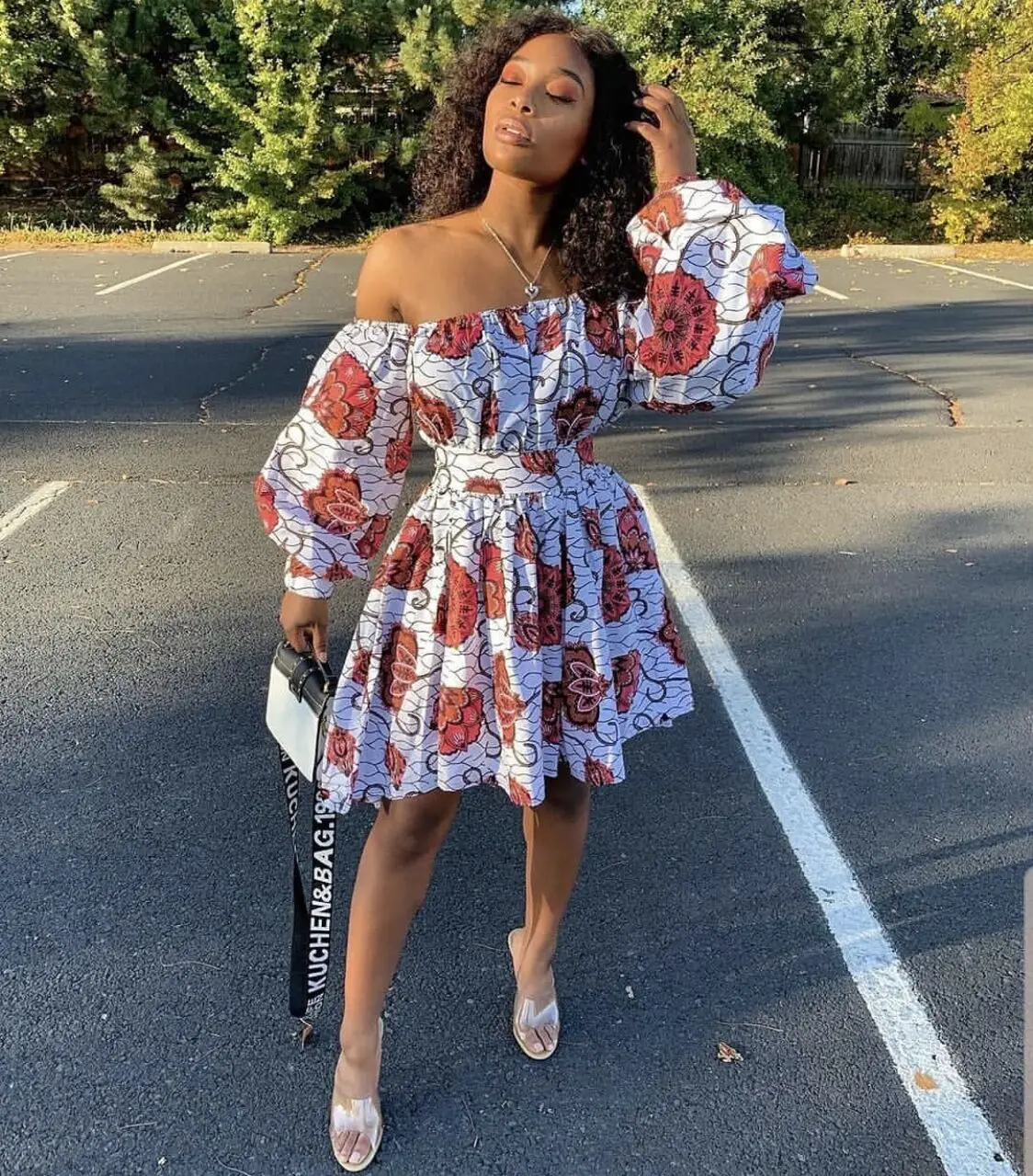 Hot Sale African Ladies Clothing Sexy One Shoulder Short Dresses Fashion Printed Belted Kitenge Dress Designs For African Women