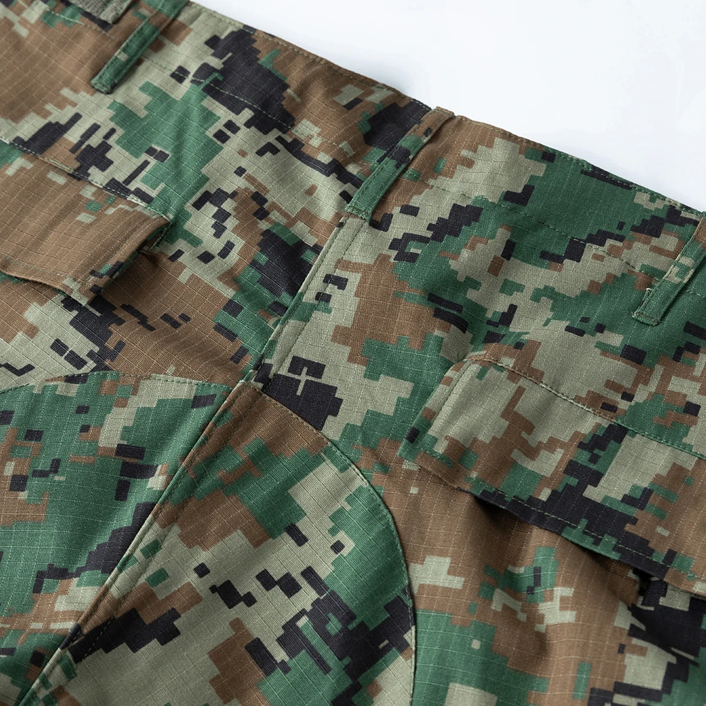 Custom ACU Tactical Combat Hunting Uniform for Jordan in Jungle Digital Camo with TC 65/35 Ripstop Fabric Jacket and Pants