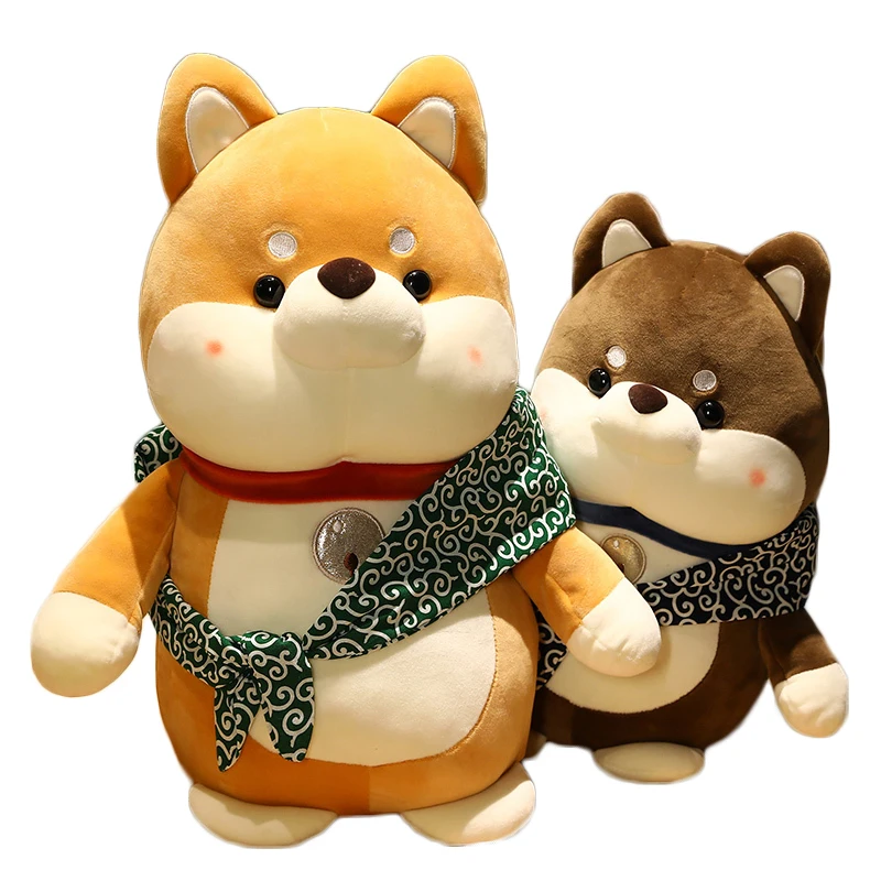 
45cm Hot Selling Custom Plush Toys Dog Stuffed Animal Colorful Plush Dog Puppy for Kids 