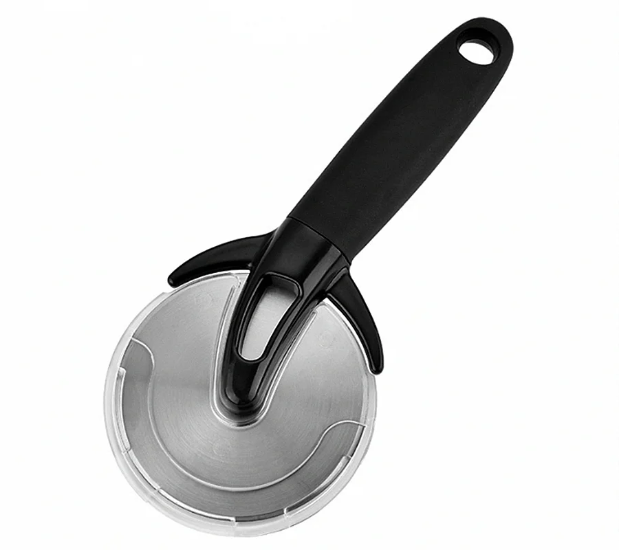 Pizza Cutter Wheel, Stainless Steel Sharp Pizza Slicer with Protective Cover
