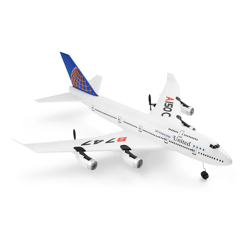 Xueren Горячие Wltoys XK A150 C самолет B747 BOYIN 747 510mm размах крыльев EPP 2 4 ГГц 2CH двойной мотор RC Самолет RTF подарок на Новый год