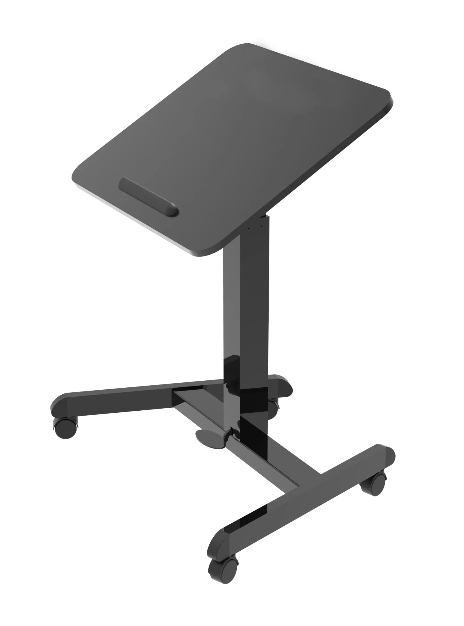 Регулируемая по высоте Мобильная рабочая станция с наклонным рабочим столом