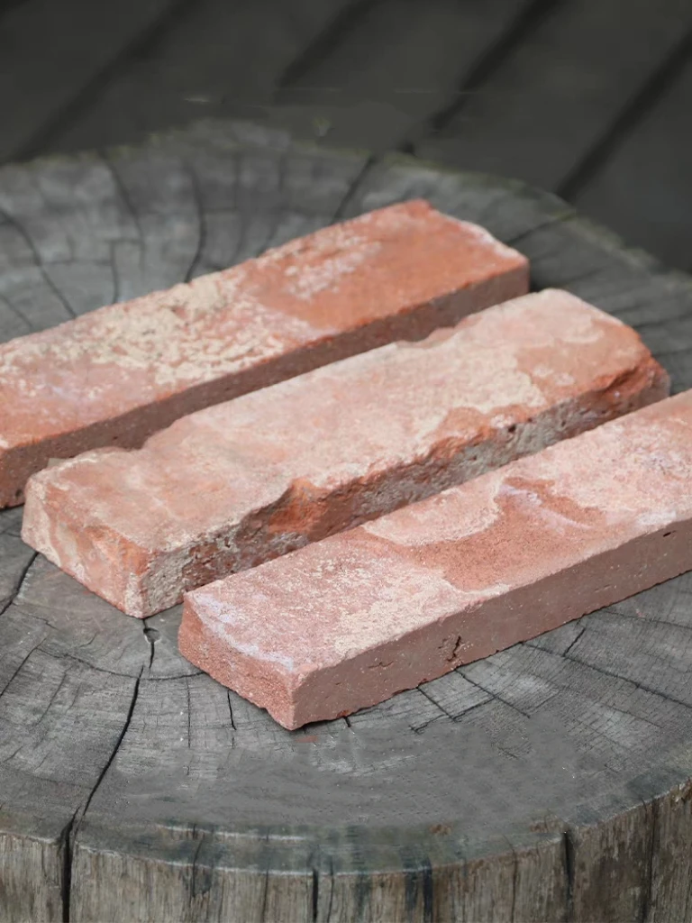 Villa artificial culture stone thin bricks red exterior wall brick tile