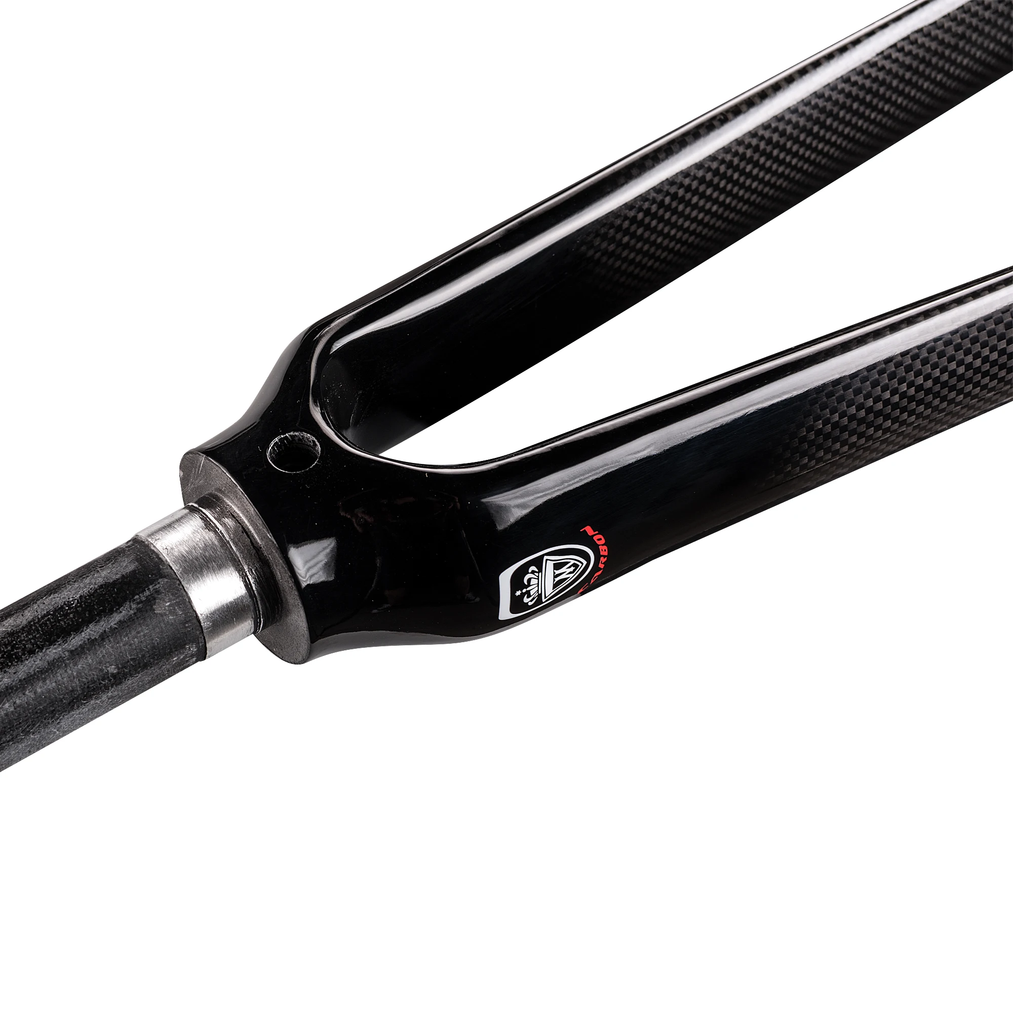 The latest road disc brake front fork, 700C road bike full carbon fiber disc brake bicycle front fork