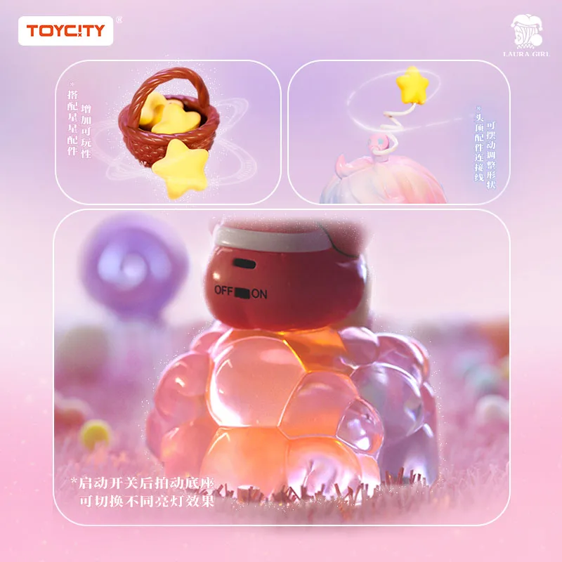 Laura Girl Blue-Sky Thinking Series 200% 18cm Large Size PVC Resin Figure Collectible Art Toys Anime Doll Collection Model Toys