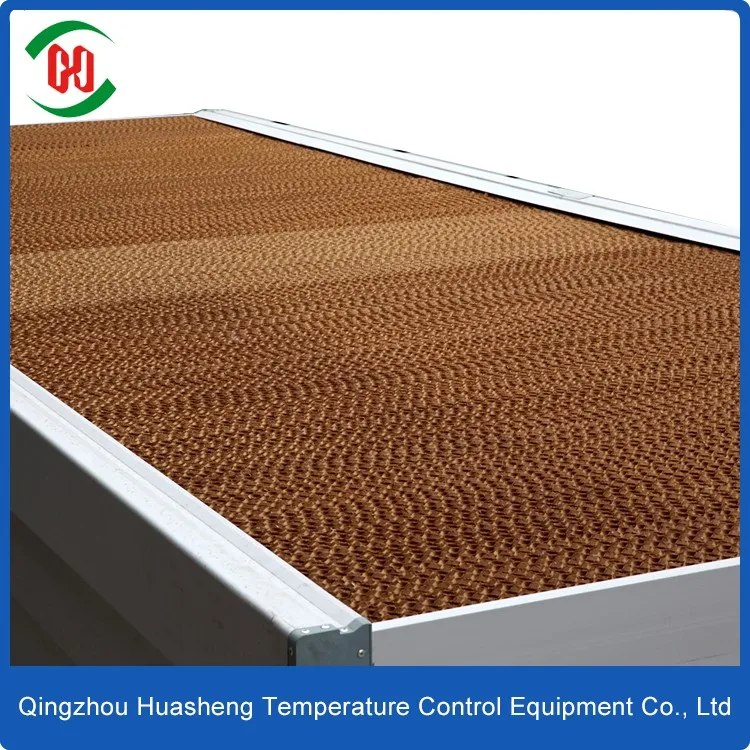 
Greenhouse cooling pad system and ventilation exhaust fan system 