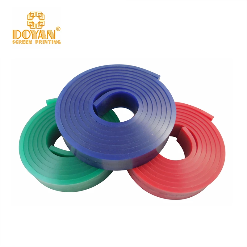 Best selling Rubber Squeegees For T-Shirt Silk Screen Printing rubber squeegee