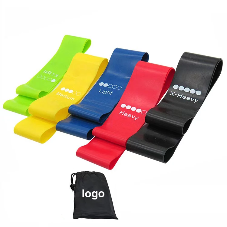 YETFUL Gym Fitness Pull Up Elastic Power Long Heavy Yoga Red TPE Latex Ankle Strong Thin Resistance Sheet Bands