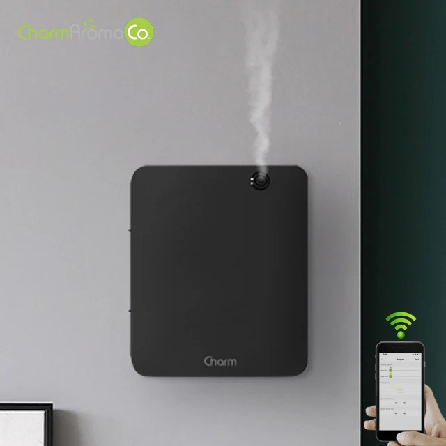Direct Factory CH119 Smart Wall Mount Waterless Aroma Diffuser Fragrance Scent Air Essential Oil Diffuser for Hotel