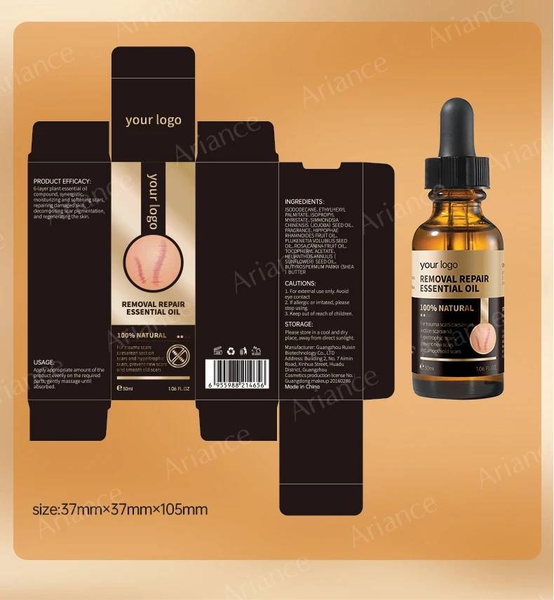 ODM OEM custom supplier Essential Oil Stretch Mark Body Pregnancy Scars Remove Essential Oil