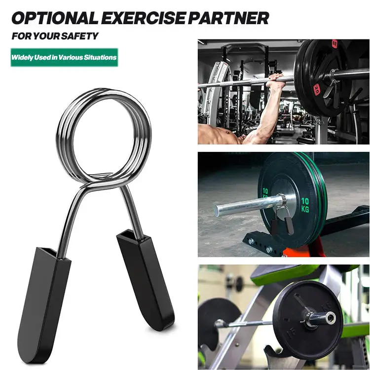 Factory Direct Wholesale Gym Weight Lifting Fitness Training Barbell Clip Set
