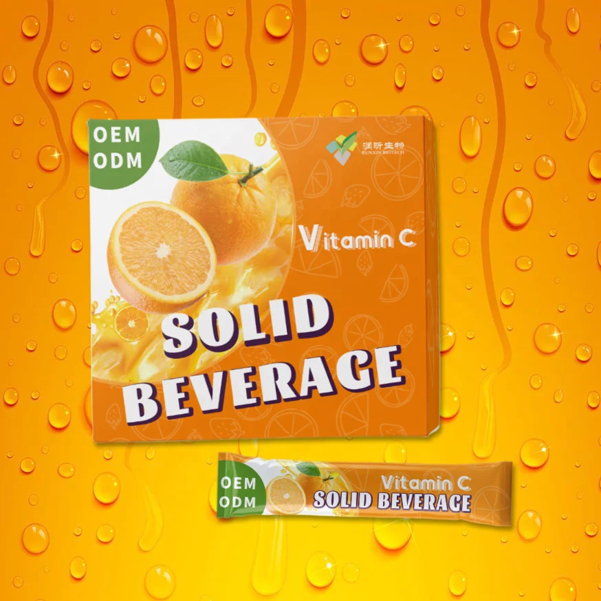 Vitamin C Effervescent Solid Beverage vitamin supplement